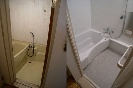 大阪の浴室リフォーム施工例